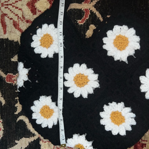🌼Hand Crocheted Daisy Tote!🌼🥰 - Picture 10 of 14
